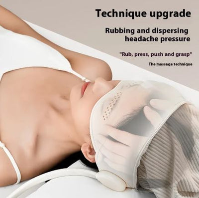 Hot Compress Decompression Head Massager - Livari
